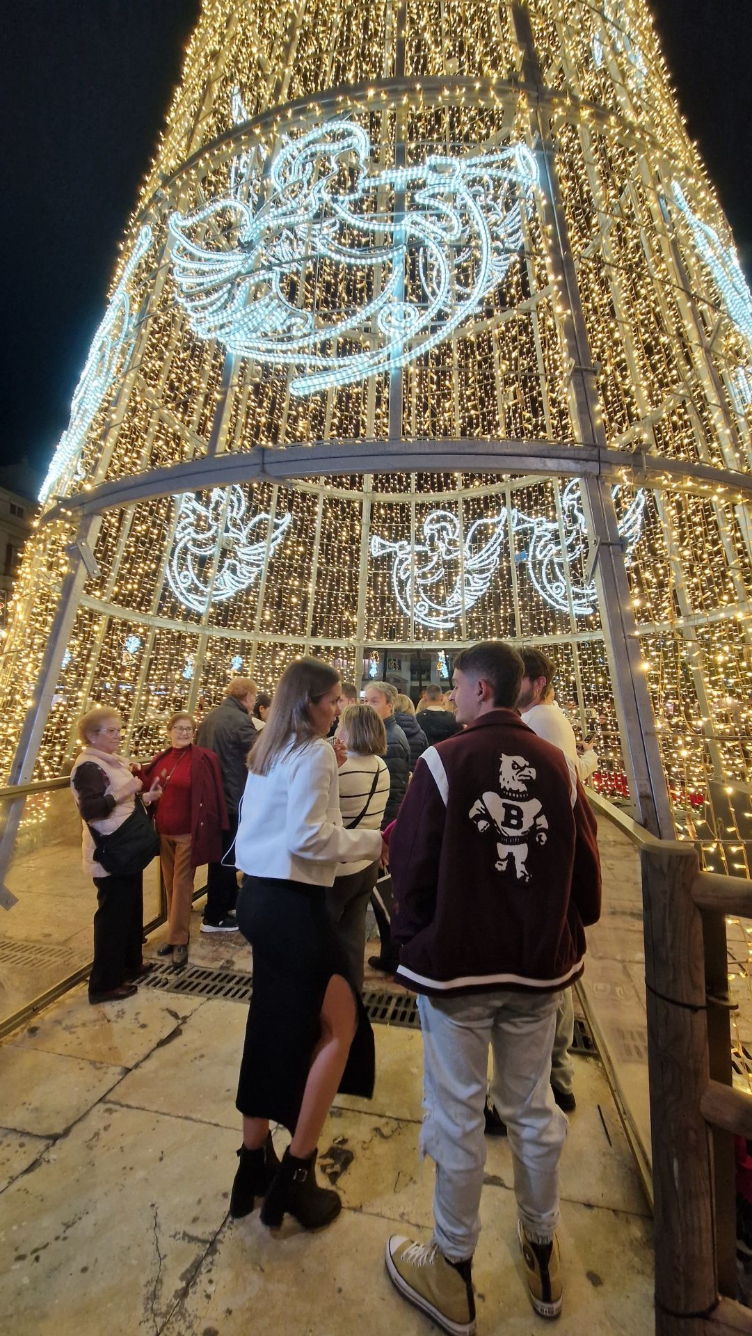 Malaga&#039;s big Christmas switch-on - in pictures